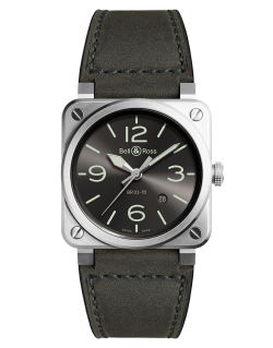 BELLROSS BR 03-92 ACERO GRIS