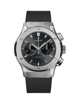 HUBLOT CLASSIC FUSION TITANIO AUT 45MM CHR GRIS