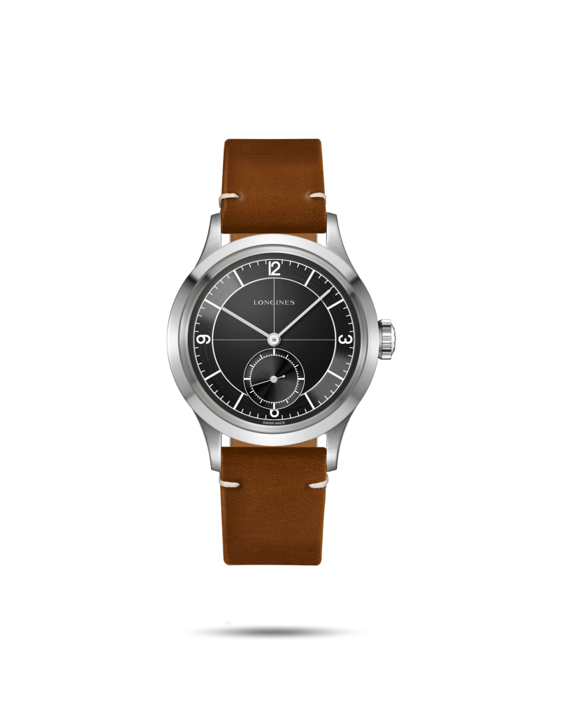 LONGINES HERITAGE ACERO AUT 38.5MM PIEL