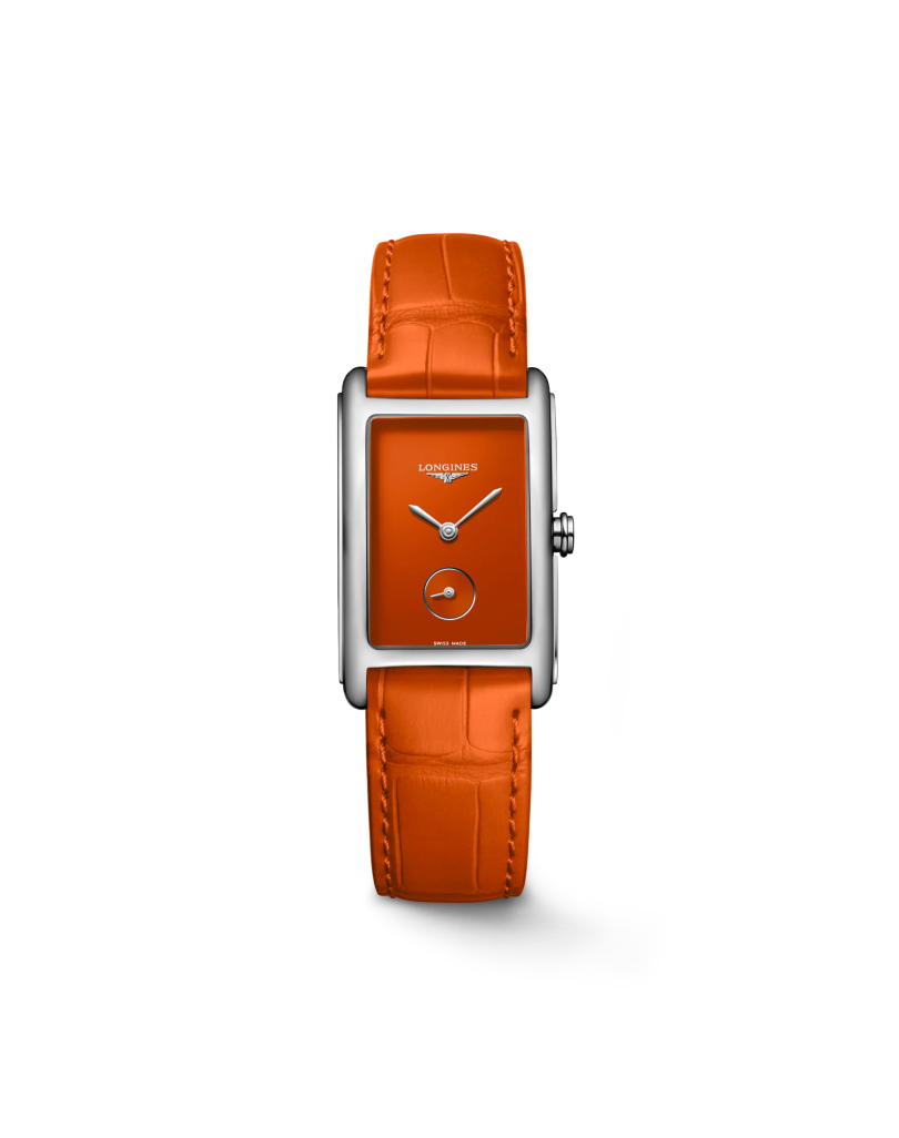 LONGINES DOLCEVITA ACERO QTZ NARANJA