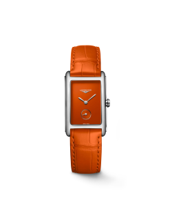 LONGINES DOLCEVITA ACERO QTZ NARANJA