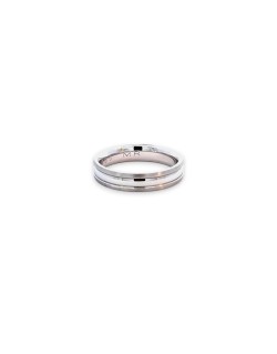 ARGOLLA MATRIMONIO  14 K OB .02CT