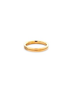 ARGOLLA MATRIMONIO  14 K OA .10CT