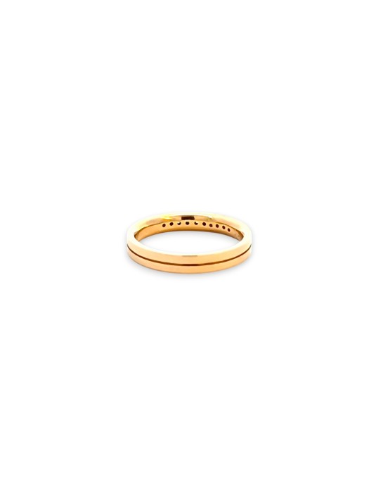 ARGOLLA MATRIMONIO  14 K OA .10CT