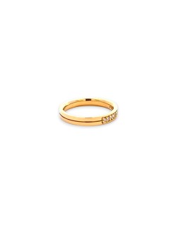 ARGOLLA MATRIMONIO  14 K OA .10CT