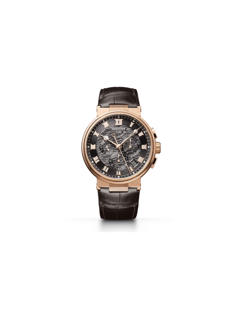 BREGUET MARINE OR AUT 42MM PIEL