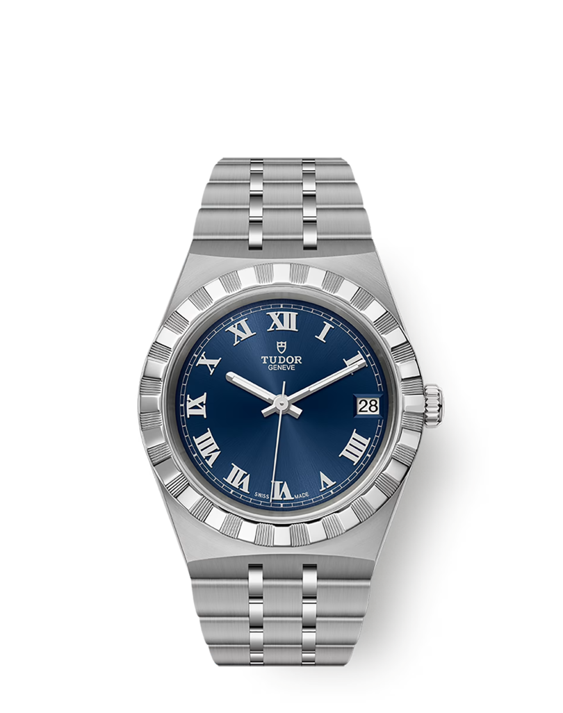 TUDOR ROYAL ACERO AUT 34MM AZUL