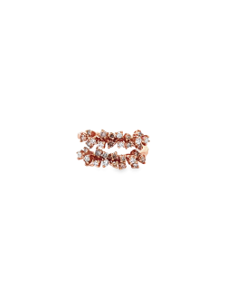 ANILLO DAMA  18 K ORO .74CT MIMOSA