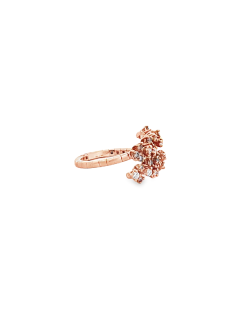 ANILLO DAMA  18 K ORO .74CT MIMOSA