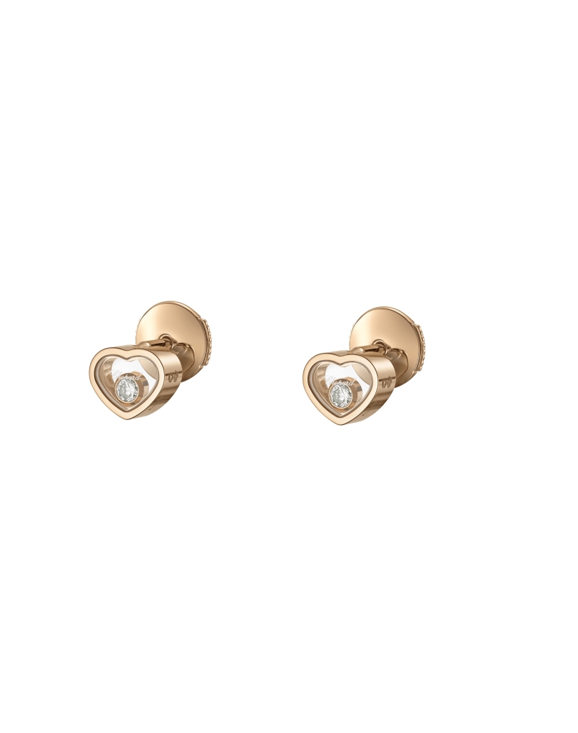 ARETES  18 K OR HAPPY HEART